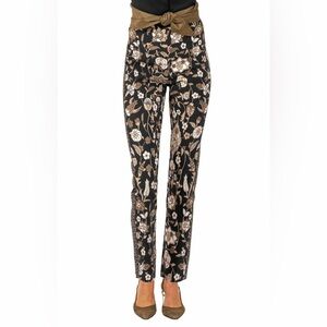 NWT Gretchen Scott GripeLess Pull On Pant in Midnight Garden